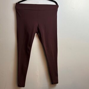 Burgundy Leggings